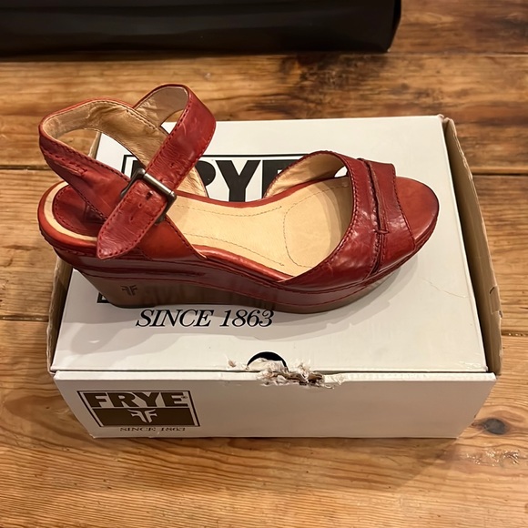 Frye Shoes - Red Frye Shoes, Brand New WITH Tags